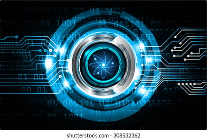 dark blue color Light Abstract Technology background for computer graphic website internet and business. circuit. vector illustration. silver. infographics. molecule atom electron neutron nuclear. 
