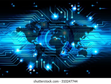 dark blue color Light Abstract Technology background for computer graphic website internet. illustration. infographics.binary code background. www.vector.Spark. motion move blur.zero one.World, global