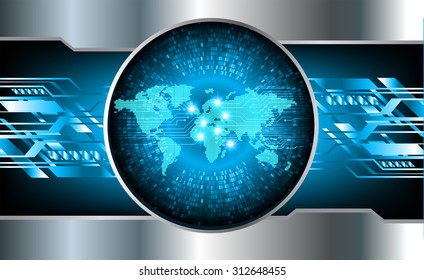 dark blue color Light Abstract Technology background for computer graphic website internet and business. circuit. vector illustration. infographics. motion move blur.neon. silver. World Map, Global