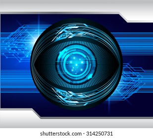 Dark blue color Light Abstract Technology background for computer graphic website internet and business. circuit. vector illustration. infographics. motion move blur.neon. pixel. eye. silver