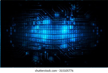 Dark blue color Light Abstract Technology background for computer graphic website internet and business. circuit. vector illustration. infographics. motion move blur.neon. pixel.