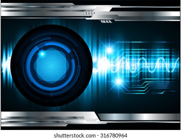 dark blue color Light Abstract Technology background for computer graphic website internet and business. circuit. illustration. digital. infographics. binary code background. www. vector. eye. silver