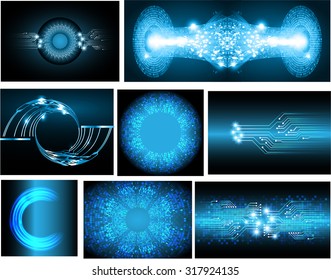 dark blue color Light Abstract Technology background for computer graphic website internet and business. circuit. illustration. digital. infographics. binary code background. www. vector. many,various