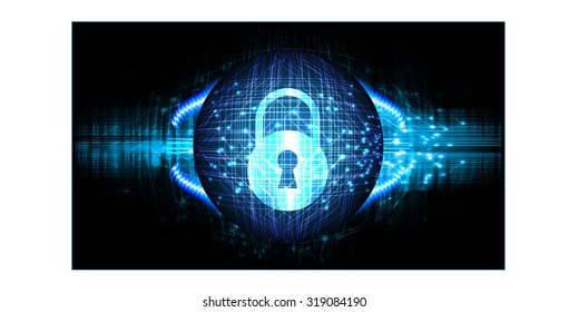 dark blue color Light Abstract Technology background for computer graphic website internet business. circuit. illustration.digital. infographics.motion. code background. www. vector.lock, key, Padlock