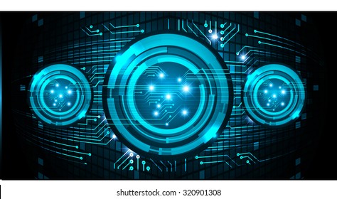 Dark blue color Light Abstract Technology background for computer graphic website internet and business. circuit. vector illustration. infographics. motion move blur.neon. pixel. eye