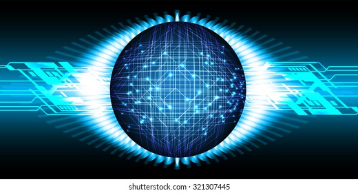 Dark blue color Light Abstract Technology background for computer graphic website internet and business. circuit. vector illustration. infographics. motion move blur.neon. pixel.