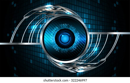 Dark blue color Light Abstract Technology background for computer graphic website internet and business. circuit. vector illustration. infographics. motion move blur.neon. pixel. eye