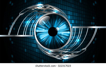 Dark blue color Light Abstract Technology background for computer graphic website internet and business. circuit. vector illustration. infographics. motion move blur.neon. pixel. eye