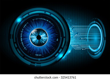 dark blue color Light Abstract Technology background for computer graphic website internet and business.circuit.vector illustration. abstract digital. infographics. motion move blur.neon. eye