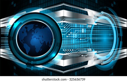 Dark blue color Light Abstract Technology background for computer graphic website internet and business.circuit.vector illustration.infographics. motion move blur.neon. pixel. silver World Map, Global