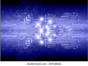 Dark blue color Light Abstract Technology background for computer graphic website internet and business. circuit. vector illustration. infographics. motion move blur.neon. pixel.