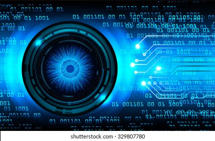 Dark blue color Light Abstract Technology background for computer graphic website internet and business.circuit.vector illustration.infographics. motion move.neon. pixel, eye
