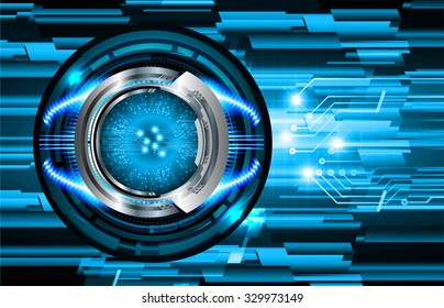 Dark blue color Light Abstract Technology background for computer graphic website internet and business.circuit.vector illustration.infographics. motion move.neon. pixel, eye