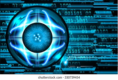 Dark blue color Light Abstract Technology background for computer graphic website internet and business.circuit.vector illustration.infographics. motion move.neon. pixel, eye