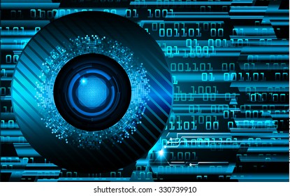 Dark blue color Light Abstract Technology background for computer graphic website internet and business.circuit.vector illustration.infographics. motion move.neon. pixel, eye