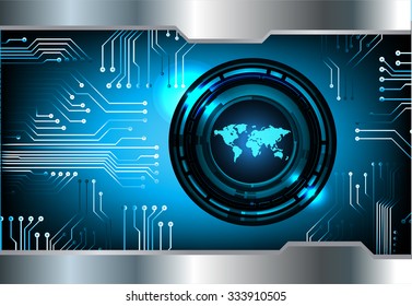 Dark blue color Light Abstract Technology background for computer graphic website internet and business.circuit.vector illustration.infographics. 