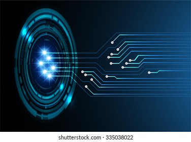 dark blue color Light Abstract Technology background for computer graphic website internet and business. circuit. vector illustration. abstract. infographics. motion move blur.neon. pixel