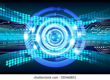 Dark Blue Color Light Abstract Technology Stock Vector (Royalty Free ...