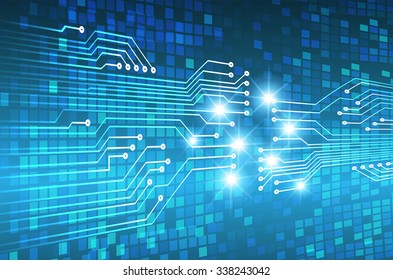 dark blue color Light Abstract Technology background for computer graphic website internet and business. circuit. illustration. digital. infographics. binary code background. www.vector.Spark.zero one