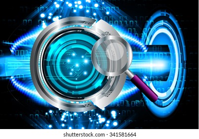 dark blue color Light Abstract Technology background for computer graphic website internet and business. circuit. illustration. digital. infographics. binary code background. www. vector.one. zero.eye