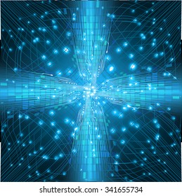 dark blue color Light Abstract Technology background for computer graphic website internet and business. circuit. illustration. digital. infographics. binary code background. www.vector.Spark.zero one