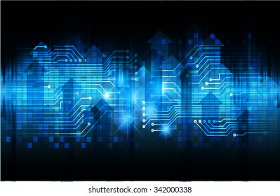 dark blue color Light Abstract Technology background for computer graphic website internet and business. circuit. illustration. digital. infographics. binary code background. www.vector.Spark