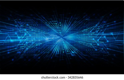 dark blue color Light Abstract Technology background for computer graphic website internet and business.