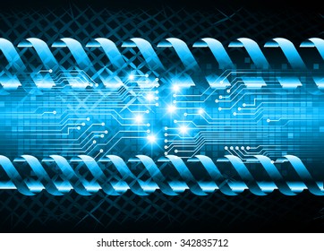 dark blue color Light Abstract Technology background for computer graphic website internet and business. 