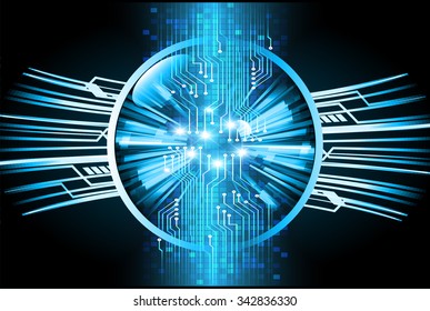 dark blue color Light Abstract Technology background for computer graphic website internet and business. 