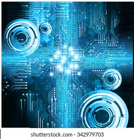 dark blue color Light Abstract Technology background for computer graphic website internet and business. circuit. illustration. digital. infographics. binary code background. www.vector.Spark