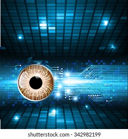 dark blue color Light Abstract Technology background for computer graphic website internet and business. circuit. illustration. digital. infographics. binary code background. www.vector.Spark eye