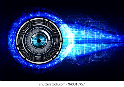 dark blue color Light Abstract Technology background for computer graphic website internet business. circuit. illustration. digital. infographics. binary code background. www. vector.one. zero. eye