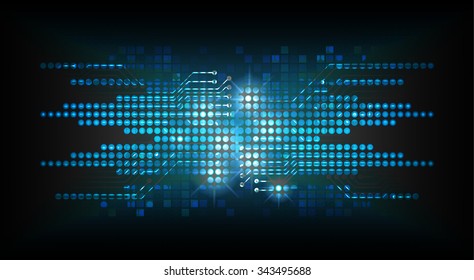 dark blue color Light Abstract Technology background for computer graphic website internet and business. circuit. illustration. digital. infographics. binary code background. www.vector.Spark