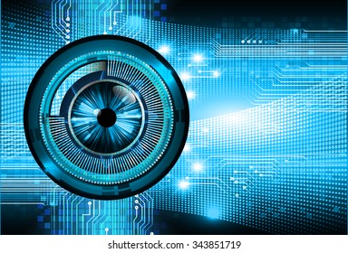 Dark blue color Light Abstract Technology background for computer graphic website internet and business. circuit. vector illustration. infographics. motion move blur.neon. pixel. eye