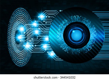 dark blue color Light Abstract Technology background for computer graphic website internet and business. circuit. illustration. infographics. binary code background. www.vector.Spark.zero one. eye