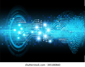 dark blue color Light Abstract Technology background for computer graphic website internet and business. circuit. illustration. digital. infographics. binary code background. www. vector.one. zero.