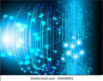 dark blue color Light Abstract Technology background for computer graphic website internet and business. circuit. illustration. digital. infographics. binary code background. www.vector.Spark 