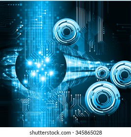 dark blue color Light Abstract Technology background for computer graphic website internet and business. circuit. illustration. digital. infographics. binary code background. www.vector.Spark