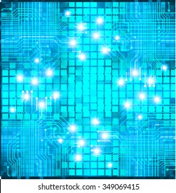 dark blue color Light Abstract Technology background for computer graphic website internet and business. circuit. illustration. digital. infographics. binary code background. www. vector. pixel