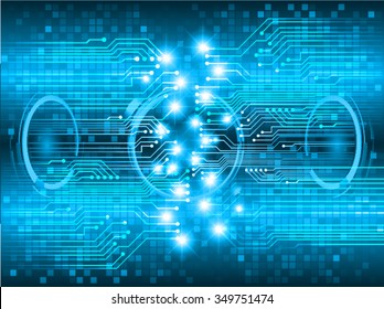 dark blue color Light Abstract Technology background for computer graphic website internet and business. circuit. illustration. digital. infographics. binary code. www. vector.one. zero.pixel eye