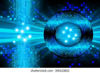 dark blue color Light Abstract Technology background for computer graphic website internet and business. circuit. illustration. digital. infographics. binary code. www. vector.one. zero.pixel eye