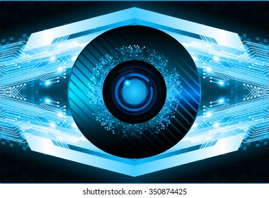 Dark blue color Light Abstract Technology background for computer graphic website internet and business. circuit. vector illustration. infographics. motion move blur.neon. pixel. eye.