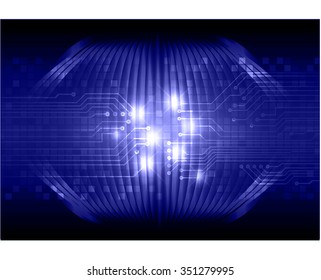 dark blue color Light Abstract Technology background for computer graphic website internet and business. circuit. illustration. digital. infographics. binary code. www. vector.pixel. scan virus