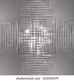dark blue color Light Abstract Technology background for computer graphic website internet and business. circuit. illustration. infographics. binary code.www.vector.motion move blur.one zero