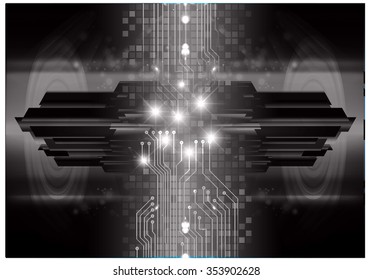 dark blue color Light Abstract Technology background for computer graphic website internet and business. circuit. illustration. digital. infographics. binary code background. 