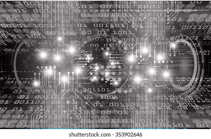 dark blue color Light Abstract Technology background for computer graphic website internet and business. circuit. illustration. digital. infographics. binary code background. 