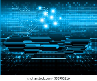 dark blue color Light Abstract Technology background for computer graphic website internet and business. circuit. illustration. digital. infographics. binary code background. 