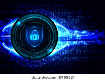 dark blue color Light Abstract Technology background for computer graphic website internet and business. circuit. illustration. digital. infographics. motion. code. www. vector.Spark eye scan virus