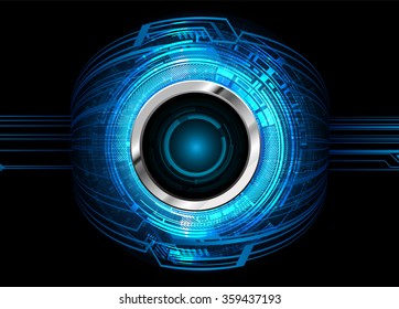 Dark blue color Light Abstract Technology background for computer graphic website internet and business.