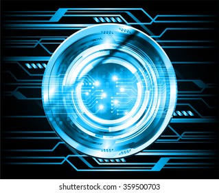 Dark blue color Light Abstract Technology background for computer graphic website u and business. circuit. vector illustration. 
